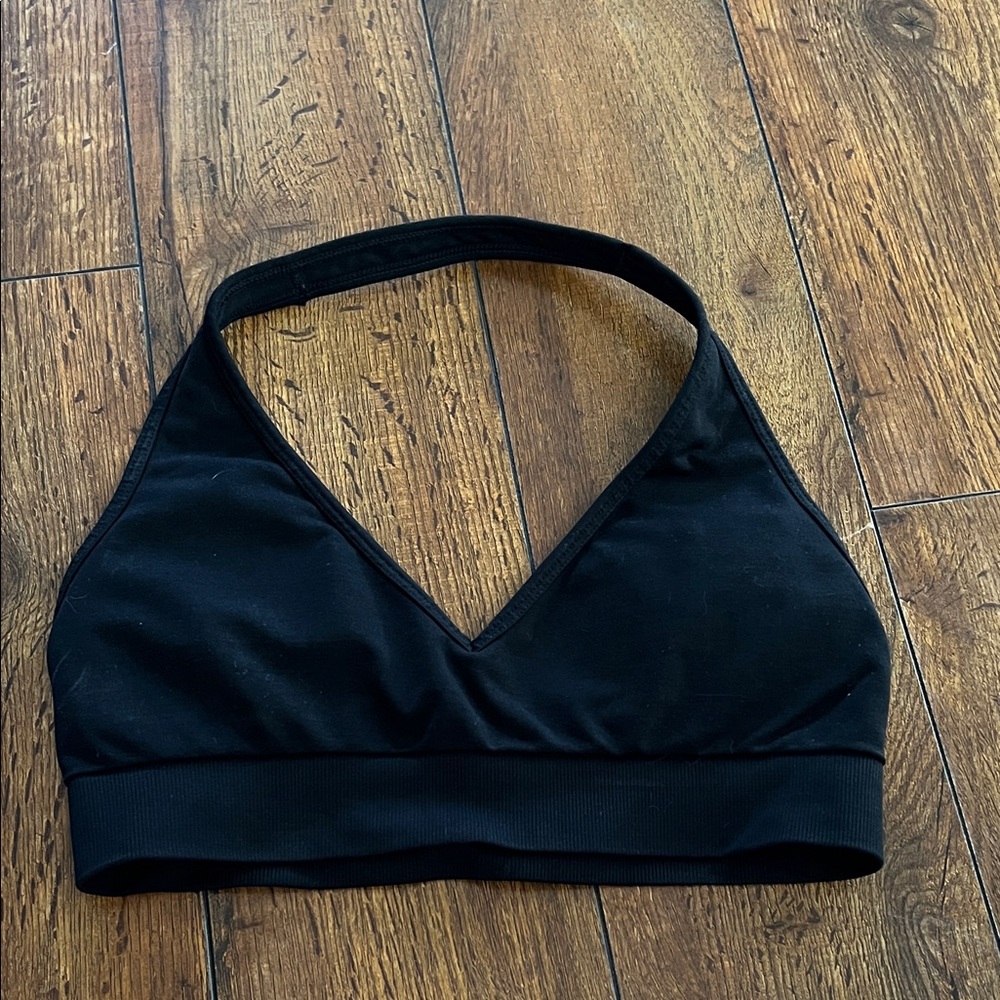 YOUNGLA Black Hatler Bra